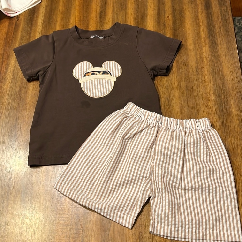 3T short set
